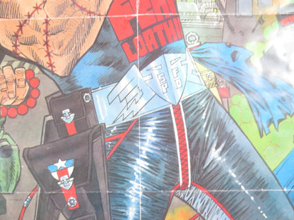 MARSHAL LAW - STRIP COMIC POSTER DC COMICS KEVIN O'NEILL 1988 Rendezvous Cinema Movie posters