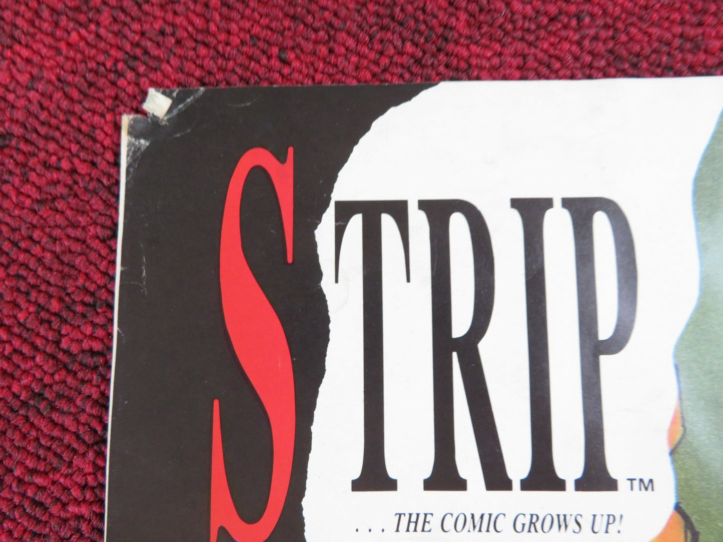 MARSHAL LAW - STRIP COMIC POSTER DC COMICS KEVIN O'NEILL 1988 Rendezvous Cinema Movie posters