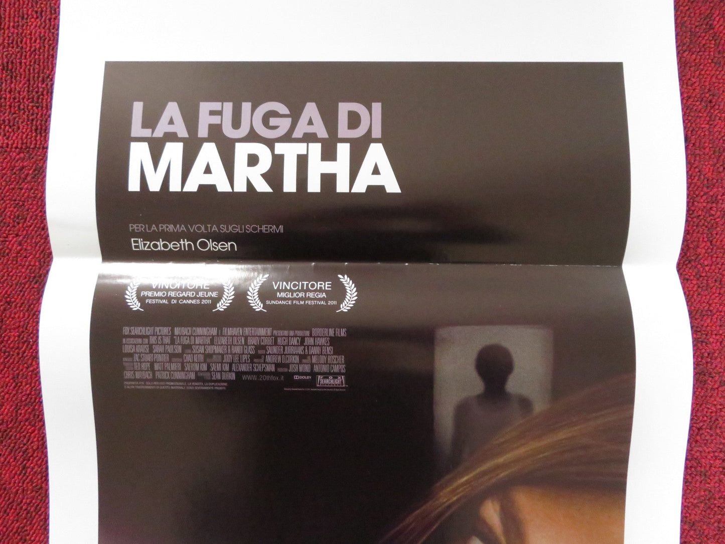 MARTHA MARCY MAY MARLENE ITALIAN LOCANDINA POSTER ELIZABETH OLSEN 2011 Rendezvous Cinema Movie posters