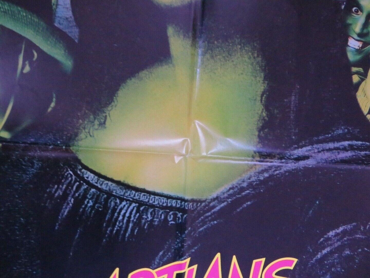 MARTIANS GO HOME US ONE SHEET (27"x 41") POSTER RANDY QUAID RONNY COX 1989 Movie posters