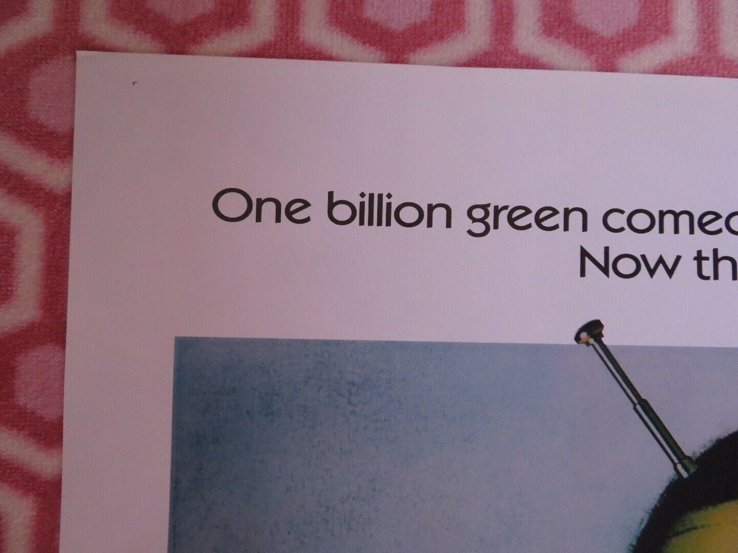 MARTIANS GO HOME US ONE SHEET (27"x 41") POSTER RANDY QUAID RONNY COX 1989 Movie posters