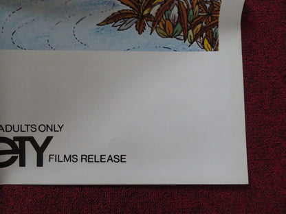 MARY JANE FOLDED US ONE SHEET POSTER ANYA DUVAL CAROL FAYE 1972 - Rendezvous Cinema