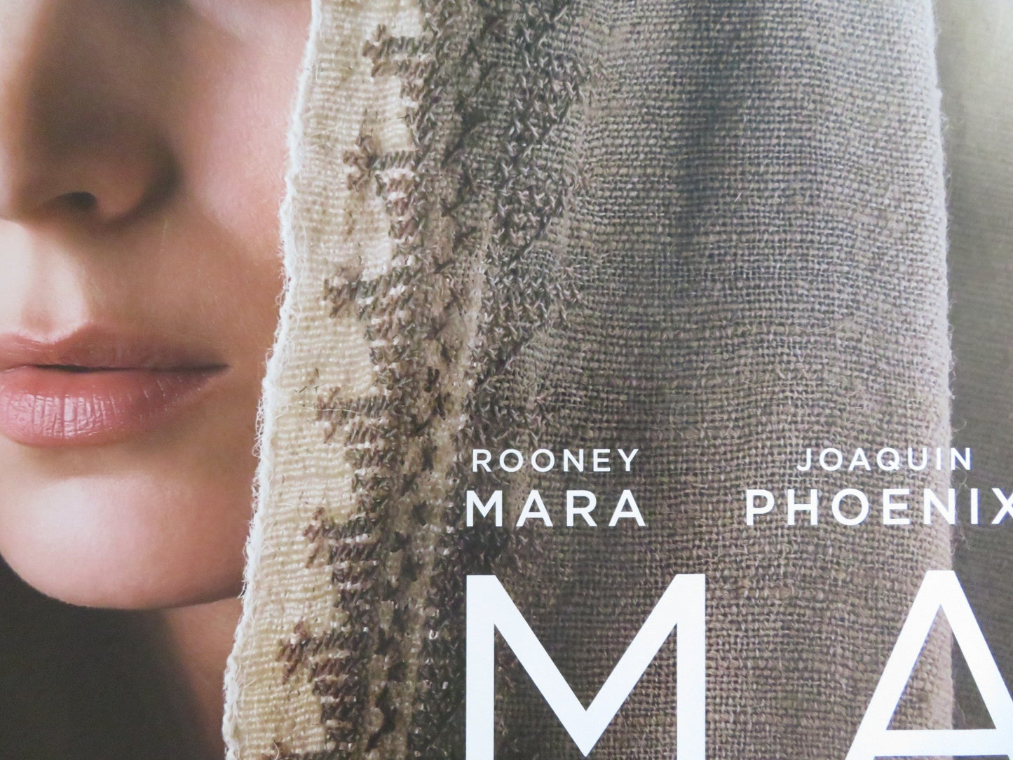 MARY MAGDALENE UK QUAD ROLLED POSTER ROONEY MARA JOAQUIN PHOENIX 2018 Rendezvous Cinema Movie posters
