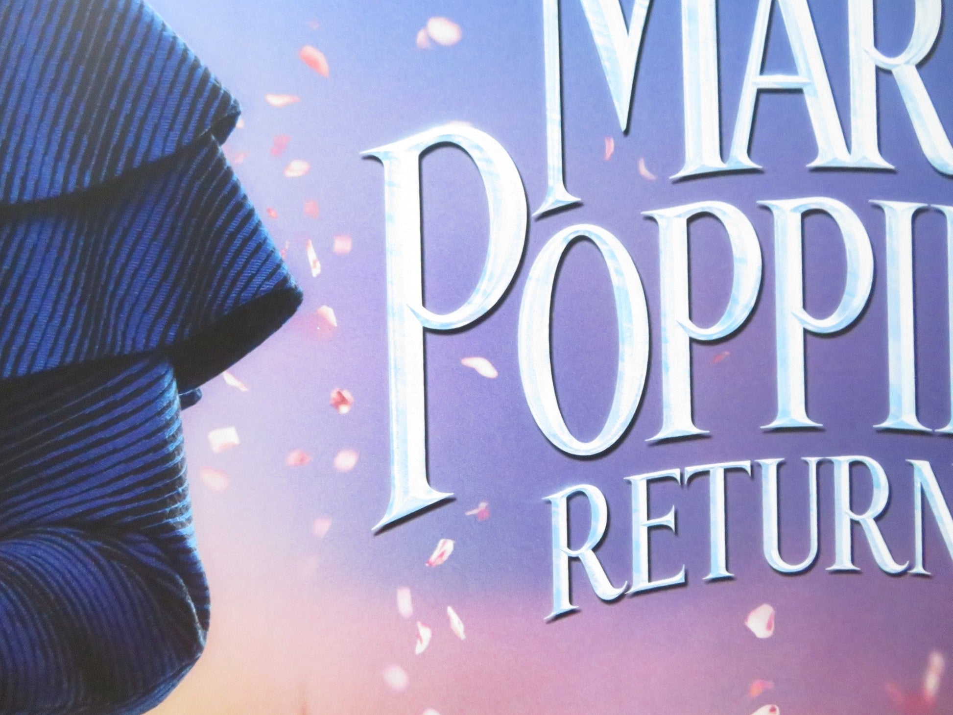 MARY POPPINS RETURNS UK QUAD (30"x 40") ROLLED POSTER DISNEY BLUNT FIRTH 2018 Rendezvous Cinema Movie posters