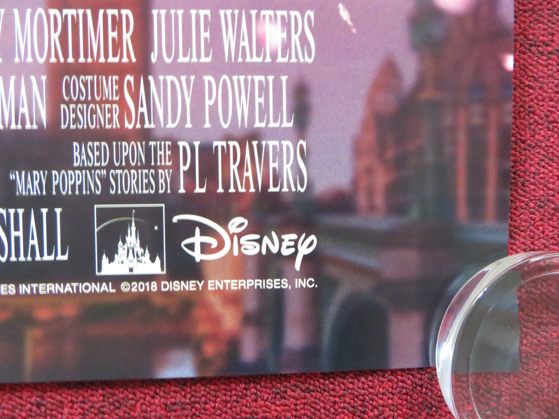 MARY POPPINS RETURNS UK QUAD (30"x 40") ROLLED POSTER DISNEY BLUNT FIRTH 2018 Rendezvous Cinema Movie posters