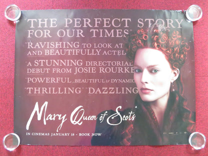 MARY QUEEN OF SCOTS UK QUAD (30"x 40") ROLLED POSTER SAOIRSE RONAN 2018 Rendezvous Cinema Movie posters