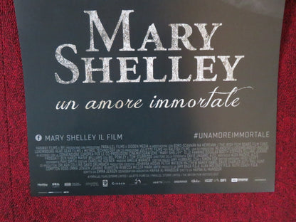 MARY SHELLEY ITALIAN LOCANDINA POSTER ELLE FANNING BEL POWLEY 2017 Rendezvous Cinema Movie posters