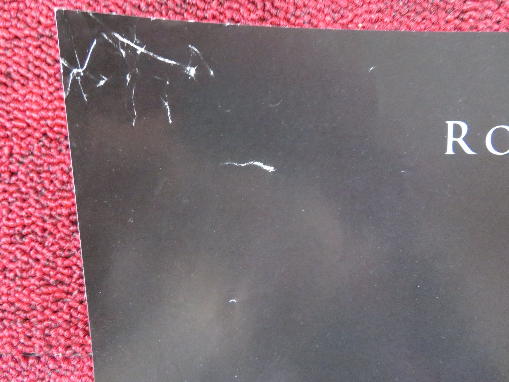 MARY SHELLEY'S FRANKENSTEIN VHS VIDEO POSTER KENNETH BRANAGH ROBERT DE NIRO 1994 Rendezvous Cinema Movie posters