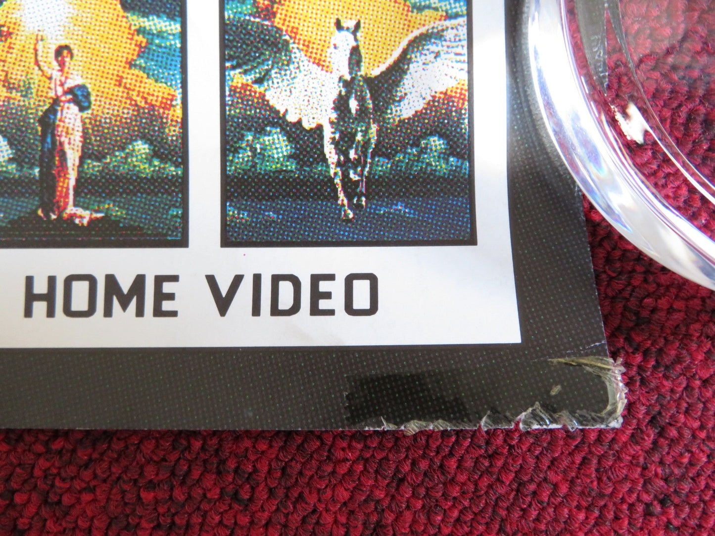 MARY SHELLEY'S FRANKENSTEIN VHS VIDEO POSTER ROLLED R. DE NIRO K. BRANAGH 1994 Rendezvous Cinema Movie posters