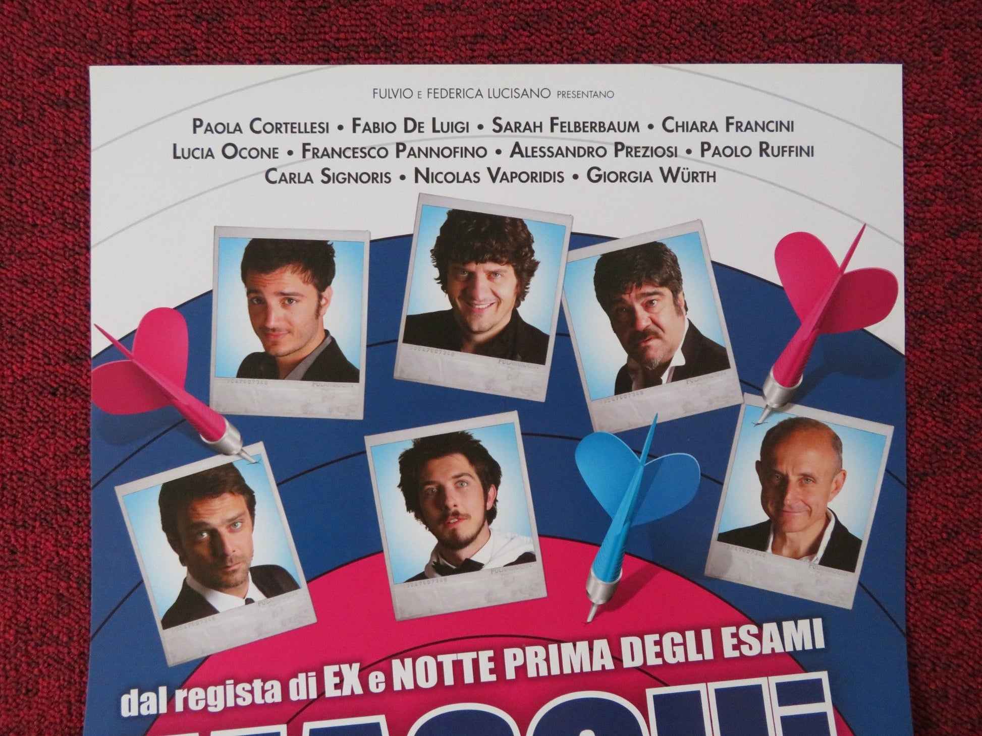 MASCHI CONTRO FEMMINE / MEN VS WOMEN ITALIAN LOCANDINA POSTER P. CORTELLESI 2010 Rendezvous Cinema Movie posters