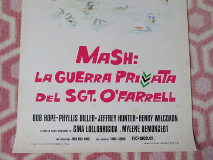MASH: LA GUERRA PRIVATA DEL SGT. O'FARRELL ITALIAN LOCANDINA (26"x13") POSTER - Rendezvous Cinema