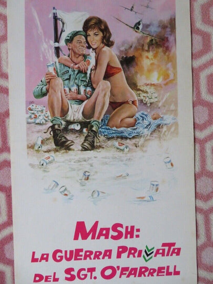 MASH: LA GUERRA PRIVATA DEL SGT. O'FARRELL ITALIAN LOCANDINA (26"x13") POSTER - Rendezvous Cinema