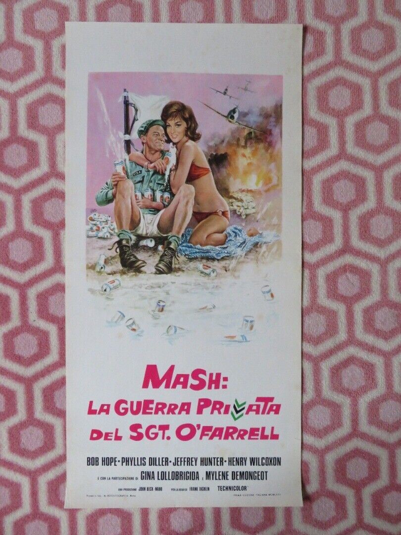 MASH: LA GUERRA PRIVATA DEL SGT. O'FARRELL ITALIAN LOCANDINA (26"x13") POSTER - Rendezvous Cinema