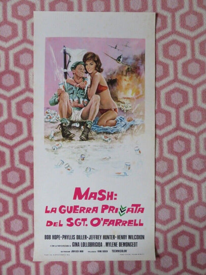 MASH: LA GUERRA PRIVATA DEL SGT. O'FARRELL ITALIAN LOCANDINA (26"x13") POSTER - Rendezvous Cinema