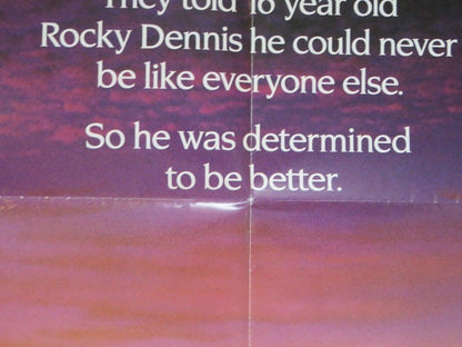 MASK US ONE SHEET POSTER CHER SAM ELLIOTT 1985 Movie posters