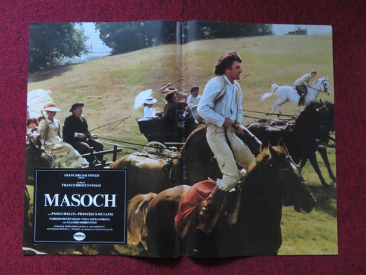 MASOCH - A ITALIAN FOTOBUSTA POSTER PAOLO MALCO FRANCESCA DE SAPIO 1980 Rendezvous Cinema Movie posters