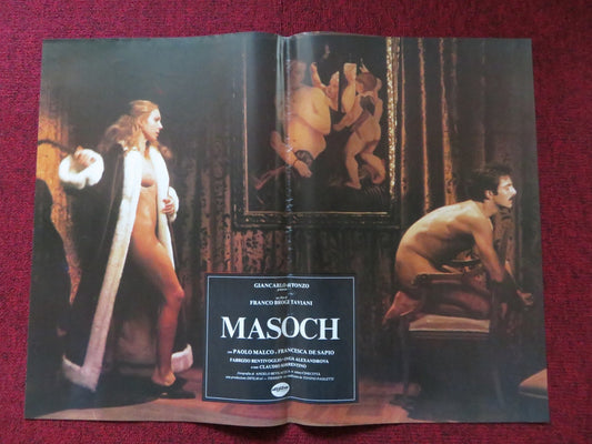 MASOCH - C ITALIAN FOTOBUSTA POSTER PAOLO MALCO FRANCESCA DE SAPIO 1980 Rendezvous Cinema Movie posters