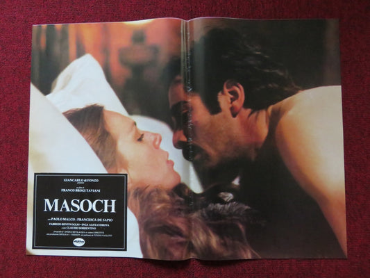 MASOCH - D ITALIAN FOTOBUSTA POSTER PAOLO MALCO FRANCESCA DE SAPIO 1980 Rendezvous Cinema Movie posters