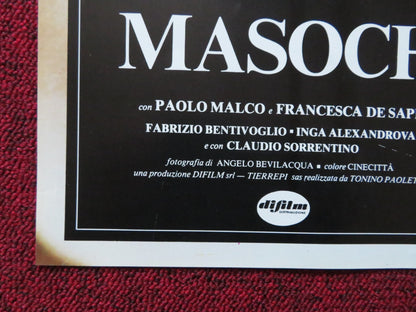 MASOCH - D ITALIAN FOTOBUSTA POSTER PAOLO MALCO FRANCESCA DE SAPIO 1980 Rendezvous Cinema Movie posters