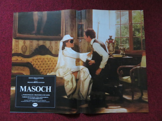 MASOCH - F ITALIAN FOTOBUSTA POSTER PAOLO MALCO FRANCESCA DE SAPIO 1980 Rendezvous Cinema Movie posters