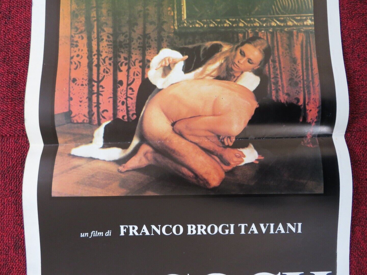 MASOCH ITALIAN LOCANDINA (27.5"x13")POSTER FRANCO BROGI TA VIANI PAOLO MALCO '80 Movie posters