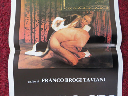MASOCH ITALIAN LOCANDINA (27.5"x13")POSTER FRANCO BROGI TA VIANI PAOLO MALCO '80 Movie posters