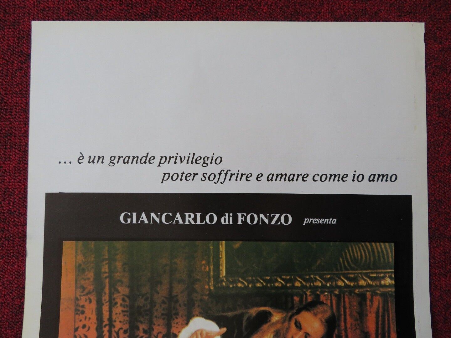 MASOCH ITALIAN LOCANDINA (27.5"x13")POSTER FRANCO BROGI TA VIANI PAOLO MALCO '80 Movie posters