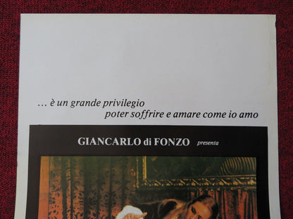 MASOCH ITALIAN LOCANDINA (27.5"x13")POSTER FRANCO BROGI TA VIANI PAOLO MALCO '80 Movie posters