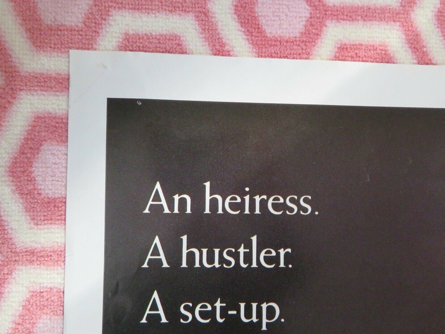 MASQUERADE US ONE SHEET POSTER ROB LOWE MEG TILLY KIM CATTRALL 1988 Movie posters