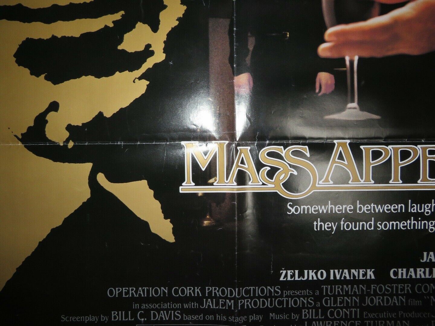 MASS APPEAL US ONE SHEET POSTER JACK LEMMON 1984 Movie posters