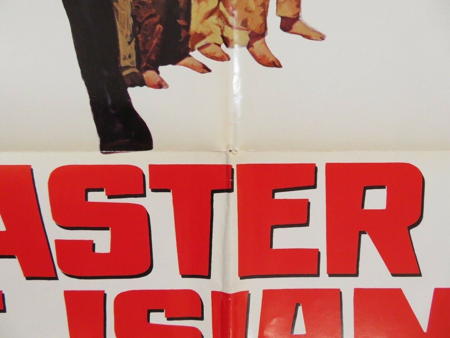 MASTER OF THE ISLANDS /The Hawaiians STYLE B US ONE SHEET POSTER C HESTON 1971 Movie posters