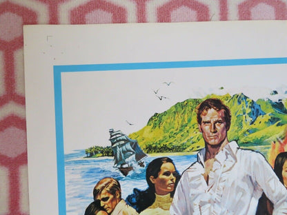 MASTER OF THE ISLANDS /The Hawaiians STYLE B US ONE SHEET POSTER C HESTON 1971 Movie posters