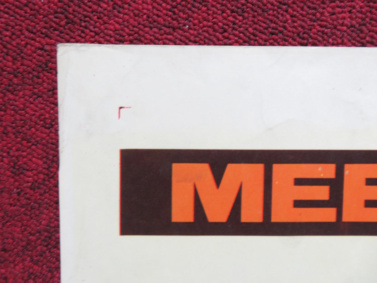 MASTER SPY US HALF SHEET (22"x 28") POSTER STEPHEN MURRAY JUNE THORNBURN 1964 Rendezvous Cinema Movie posters