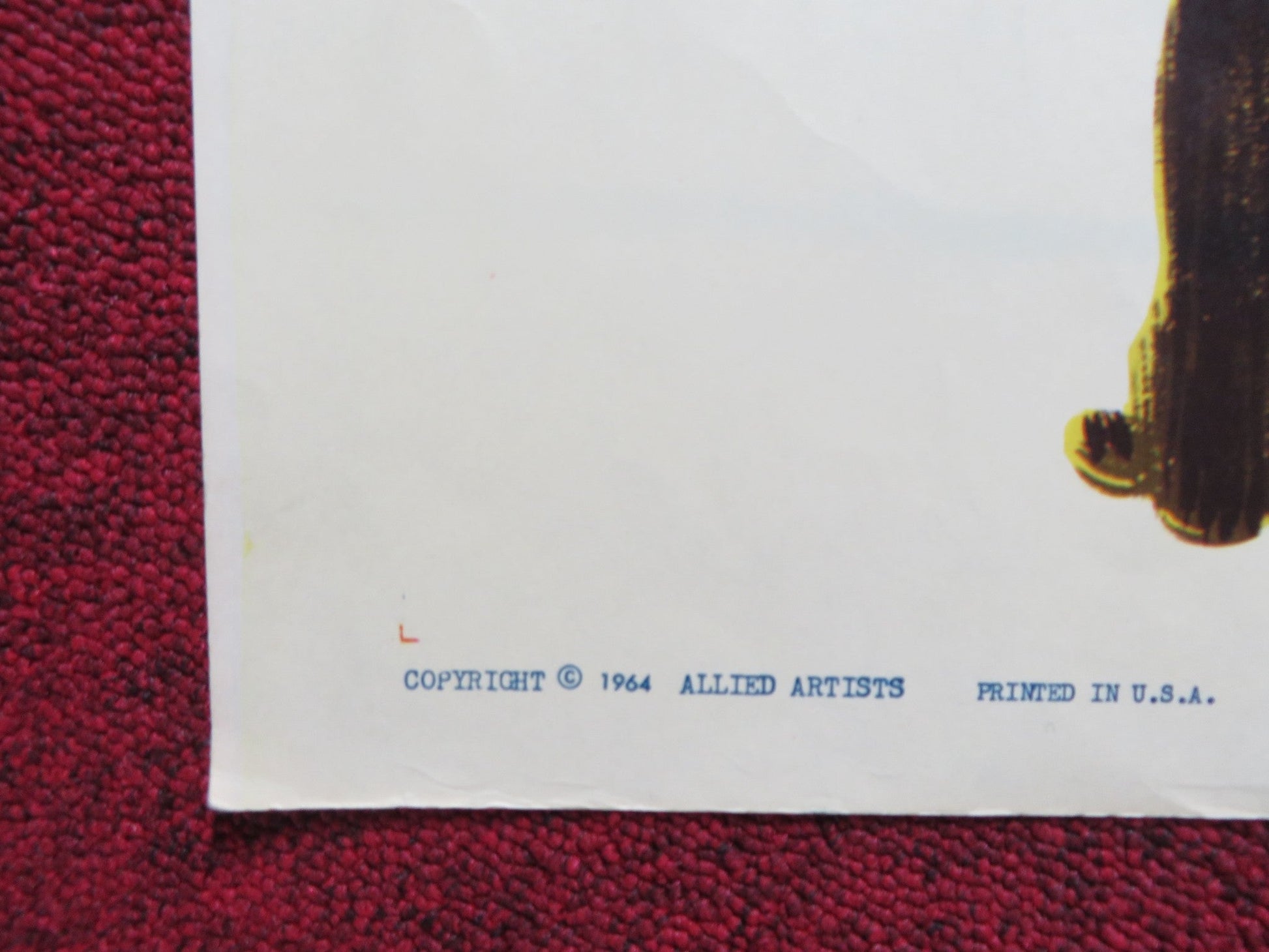 MASTER SPY US HALF SHEET (22"x 28") POSTER STEPHEN MURRAY JUNE THORNBURN 1964 Rendezvous Cinema Movie posters