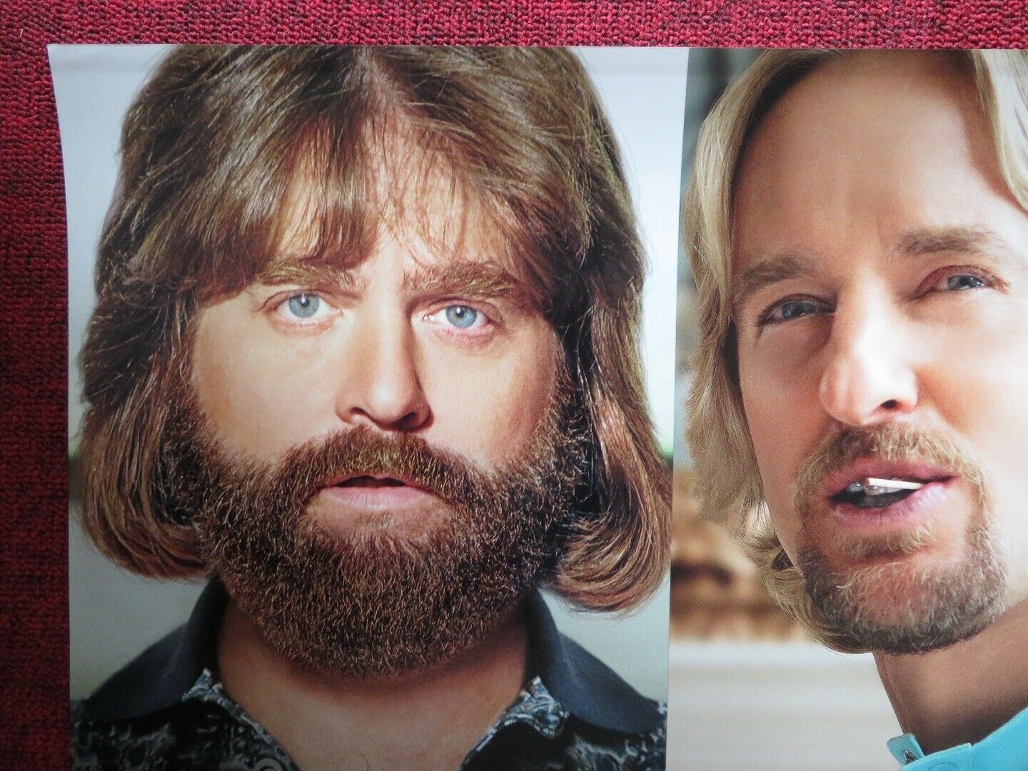 MASTERMINDS US ONE SHEET ROLLED POSTER OWEN WILSON ZACH GALIFIANAKIS 2016 Movie posters
