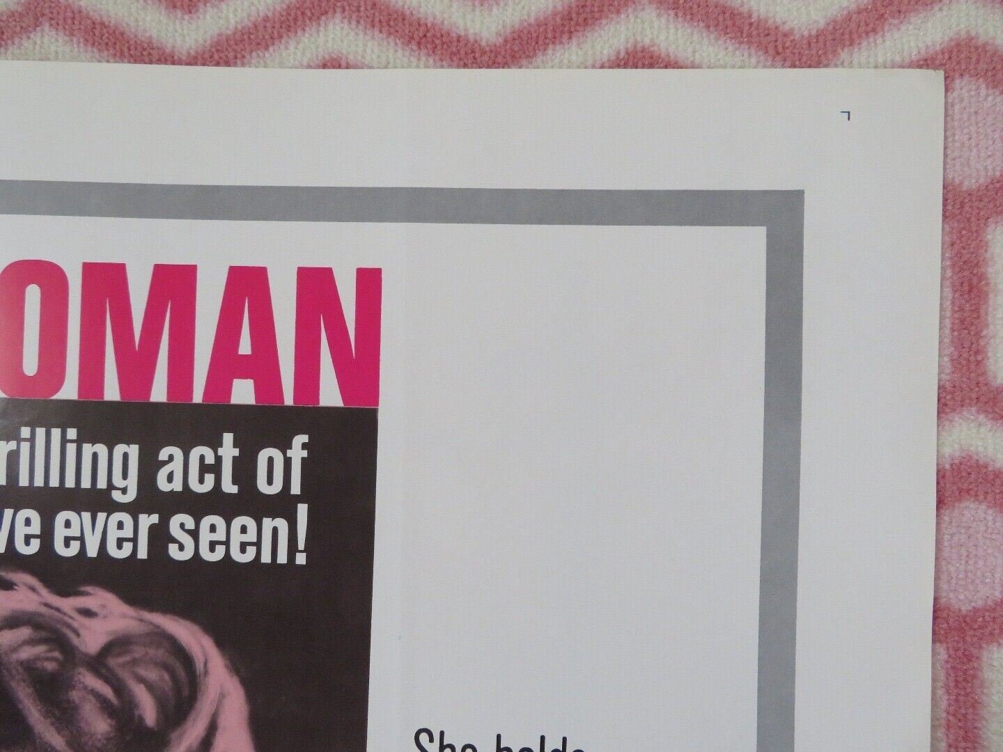 MATCHLESS FOLDED US ONE SHEET POSTER PATRICK O'NEAL IRA FURSTENBERG 1967 Movie posters