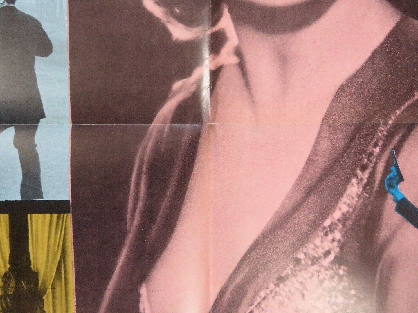 MATCHLESS FOLDED US ONE SHEET POSTER PATRICK O'NEAL IRA FURSTENBERG 1967 Movie posters