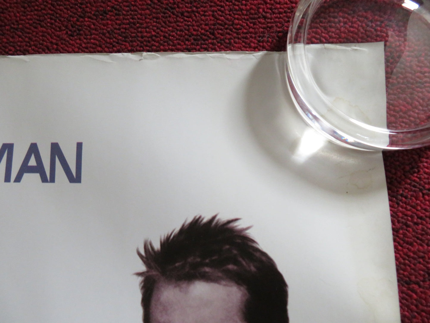 MATCHSTICK MEN UK QUAD (30"x 40") ROLLED POSTER NICOLAS CAGE SAM ROCKWELL 2003 Rendezvous Cinema Movie posters