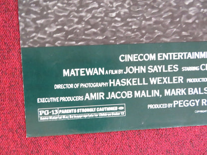 MATEWAN - B FOLDED US ONE SHEET POSTER CHRIS COOPER JAMES EARL JONES 1987 Rendezvous Cinema Movie posters