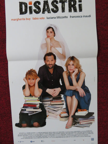 MATRIMONI E ALTRI DISASTRI ITALIAN LOCANDINA POSTER MARGHERITA BUY FABIO VOLO Rendezvous Cinema Movie posters