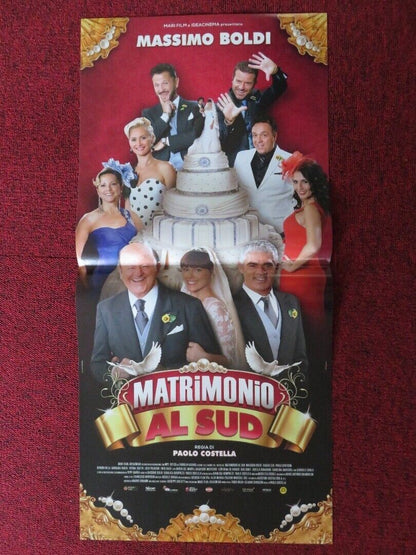 MATRIMONIO AL SUD ITALIAN LOCANDINA (26.5"x12.5") POSTER MASSIMO BOLDI 2015 - Rendezvous Cinema