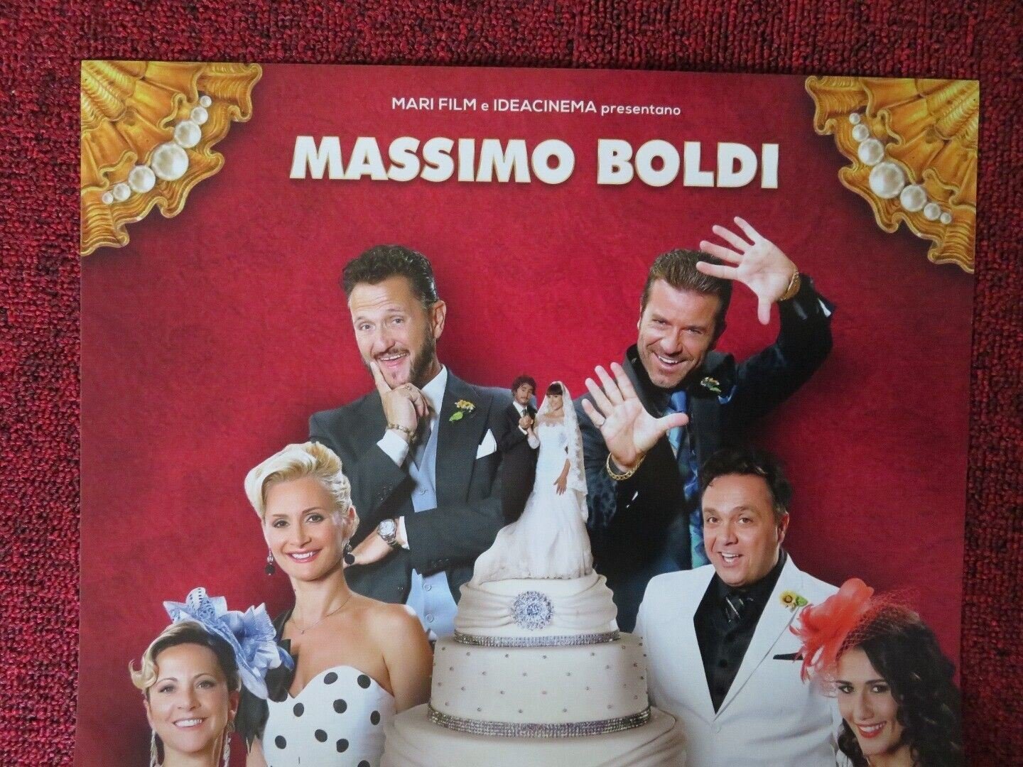 MATRIMONIO AL SUD ITALIAN LOCANDINA (26.5"x12.5") POSTER MASSIMO BOLDI 2015 - Rendezvous Cinema