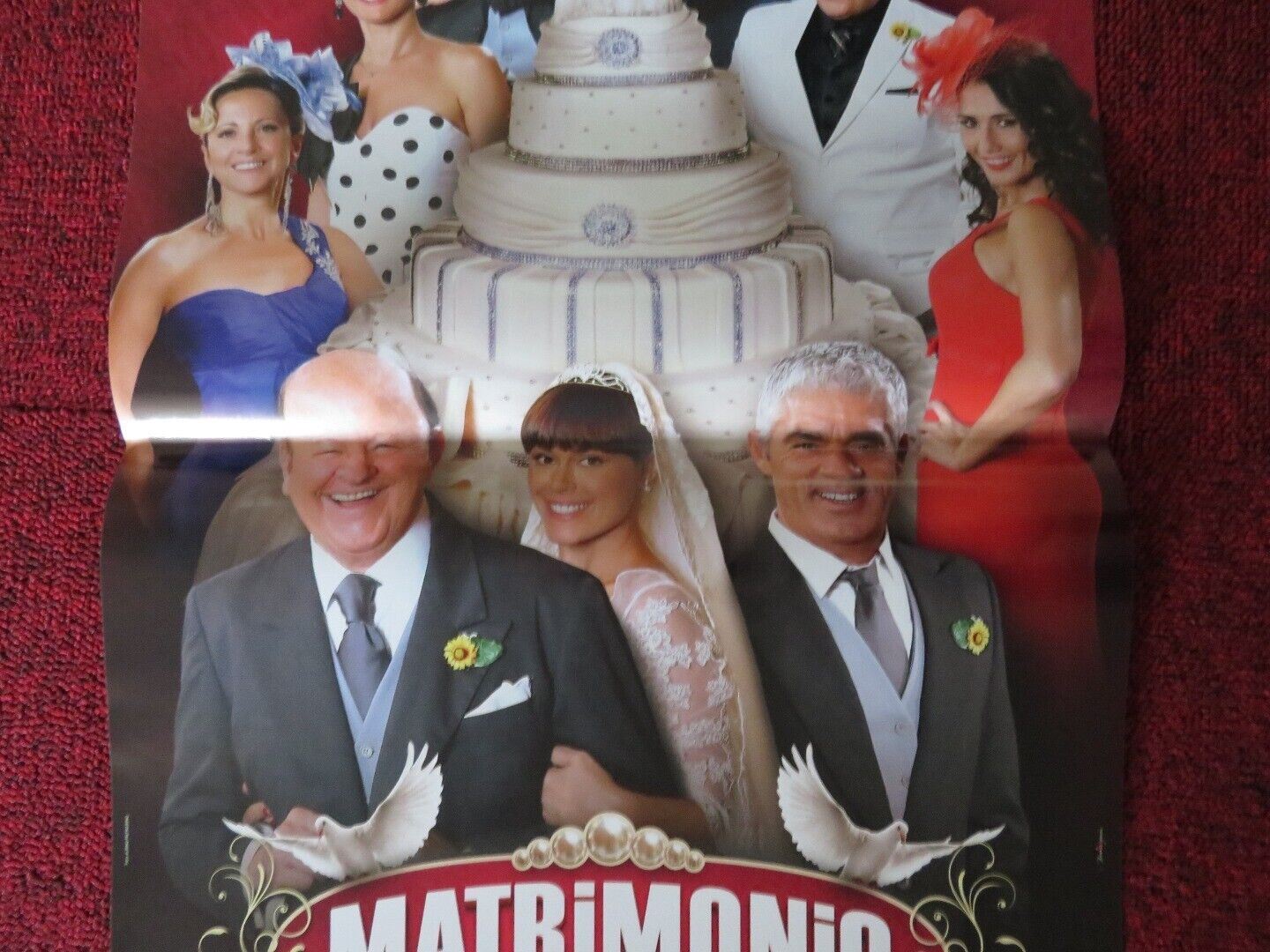 MATRIMONIO AL SUD ITALIAN LOCANDINA (26.5"x12.5") POSTER MASSIMO BOLDI 2015 - Rendezvous Cinema