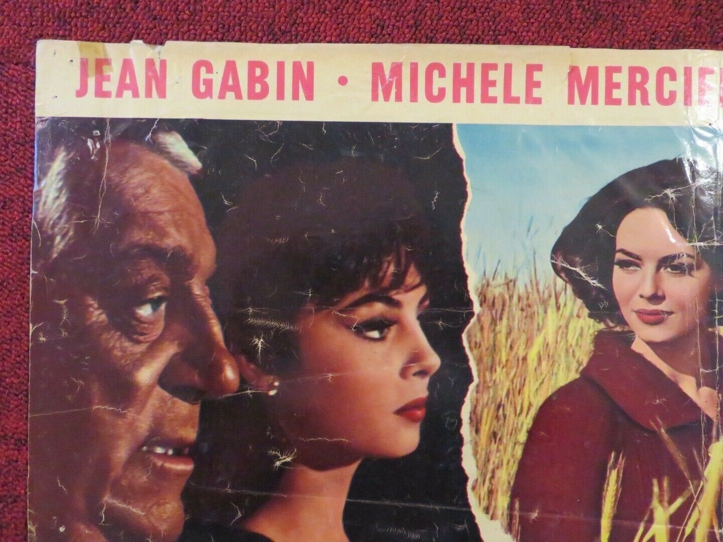 MATRIMONIO ALLA FRANCESE / GODS THUNDER ITALIAN FOTOBUSTA POSTER JEAN GABIN 1965 - Rendezvous Cinema