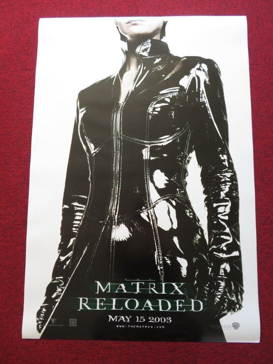 MATRIX RELOADED US ONE SHEET ROLLED POSTER CARRIE-ANNE MOSS KEANU REEVES 2003 - Rendezvous Cinema