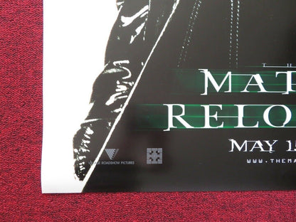 MATRIX RELOADED US ONE SHEET ROLLED POSTER CARRIE-ANNE MOSS KEANU REEVES 2003 - Rendezvous Cinema