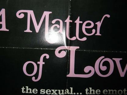 MATTER OF LOVE US ONE SHEET POSTER CHRISTY NEAL MICHELLE HARRIS 1979 Movie posters