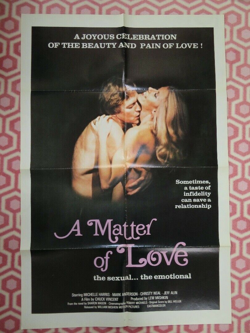 MATTER OF LOVE US ONE SHEET POSTER CHRISTY NEAL MICHELLE HARRIS 1979 Movie posters