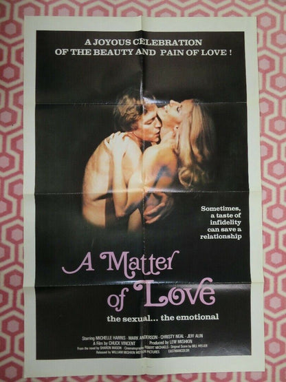 MATTER OF LOVE US ONE SHEET POSTER CHRISTY NEAL MICHELLE HARRIS 1979 Movie posters