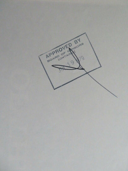 MATTER OF LOVE US ONE SHEET POSTER CHRISTY NEAL MICHELLE HARRIS 1979 Movie posters